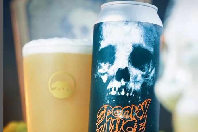 Spooky Juice: A Frighteningly Hazy Double IPA by Alvarado Street Brewery