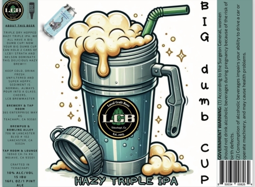 Experience the Burst of Flavor: Big Dumb Cup IPA