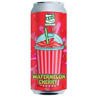 SLUSHY XL Watermelon Cherry by 450 North Brewing Co. Review