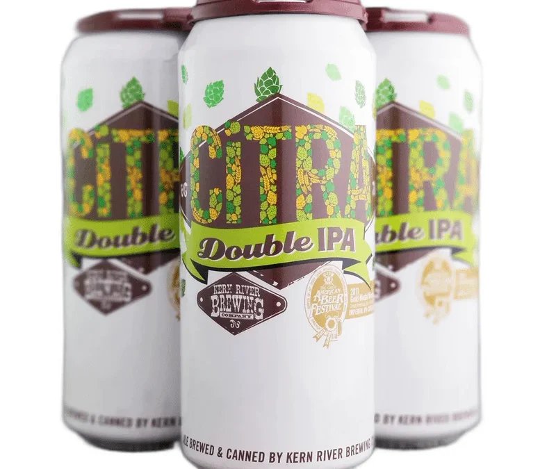 KERN RIVER CITRA DOUBLE IPA: Dominio del Lúpulo en una Lata