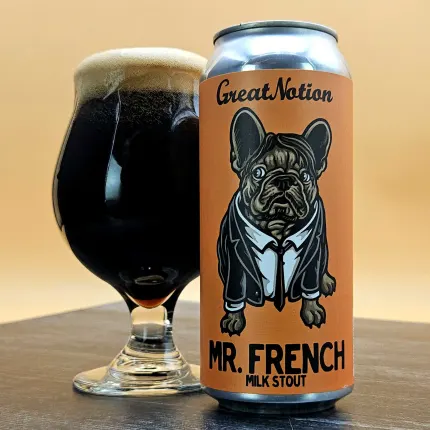 Great Notion Mr. French Coconut & Cacao Milk Stout 16oz