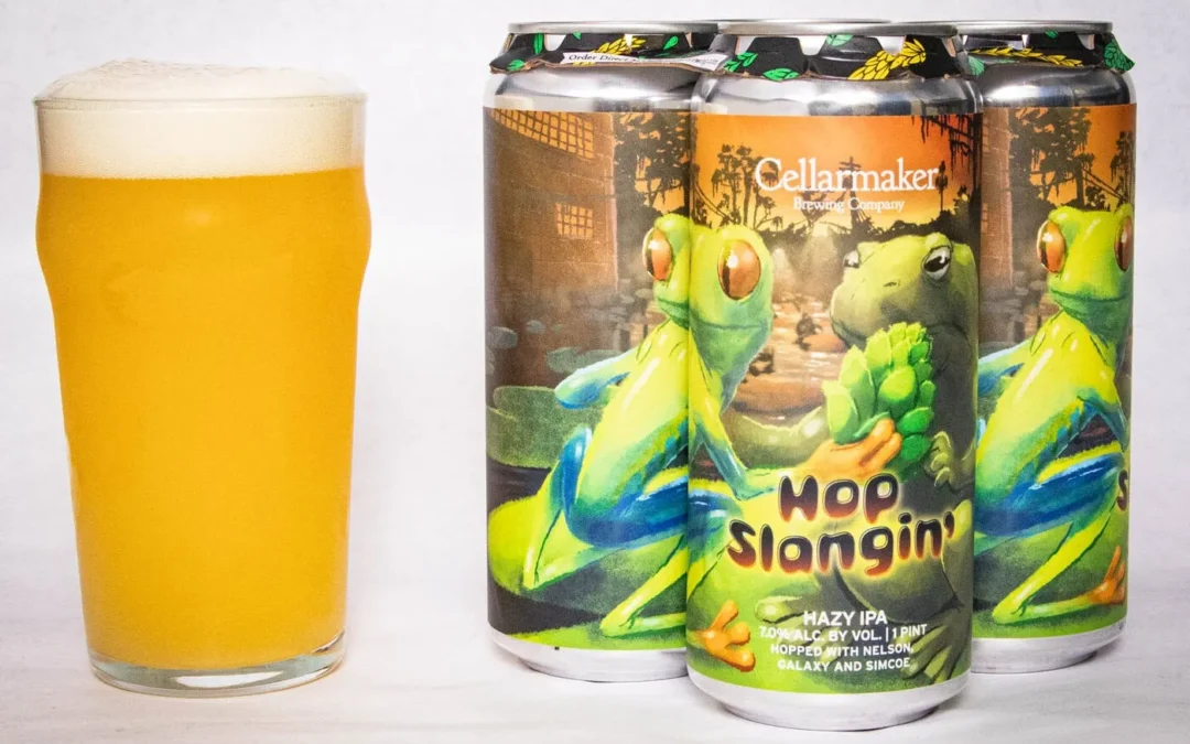 Beer Review: Cellarmaker Hop Slangin’ Hazy IPA