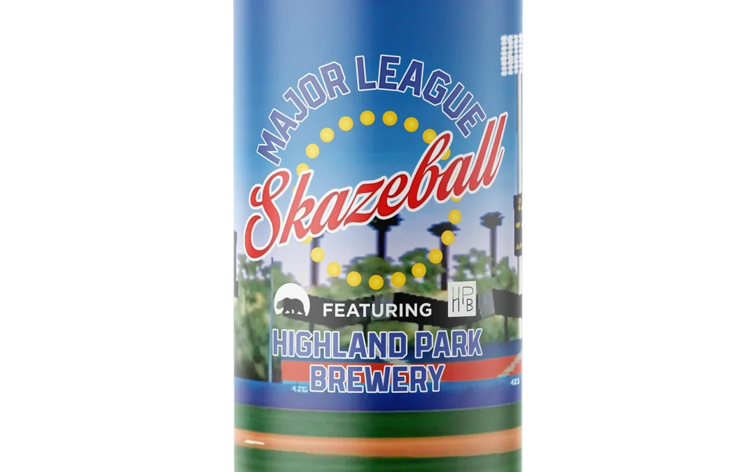 Beer Review: Alvarado Street / Highland Park Brewing Major League Skazeball Hazy DIPA: