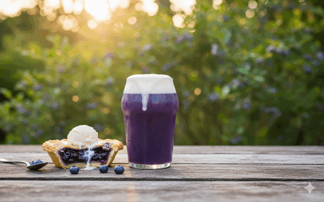 Beer Review: Untitled Art Blueberry Pie A La Mode Fruited Sour Ale 16oz