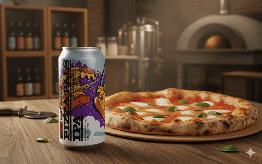 Beer Review: Fort George x North Park | Pizza Pals Hazy IPA