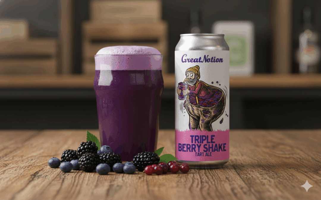 Beer Review: Great Notion Triple Shake: Blueberry, Blackberry, Black Currant