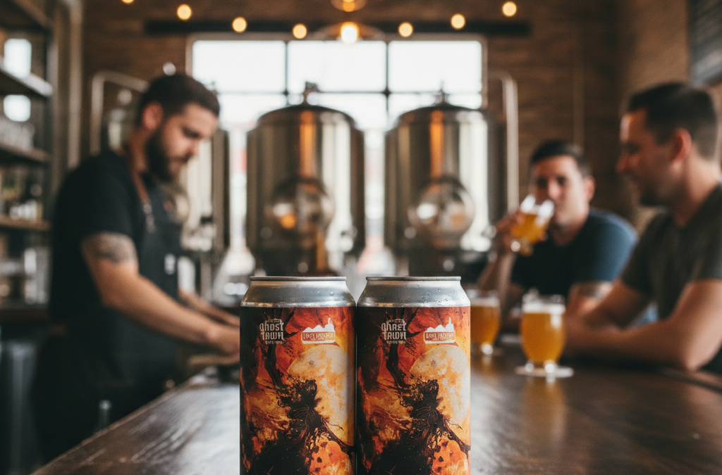 Beer Review: Ghost Town / Brix Factory — Sunripper West Coast IPA