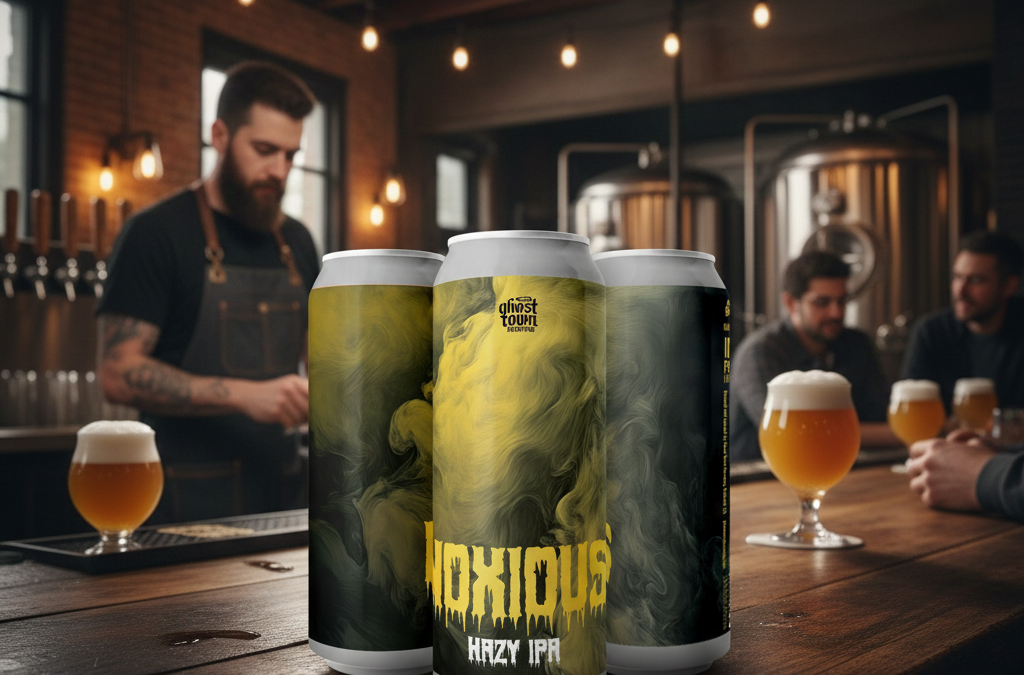 Beer Review: Ghost Town Brewing — Noxious Hazy IPA