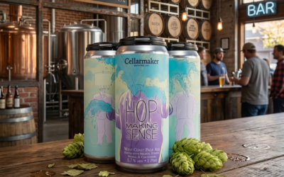 Beer Review: Cellarmaker Brewing: “Hop Making Sense” West Coast Pale Ale