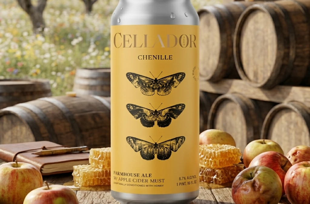 Beer Review: Cellador Chenille (Farmhouse Ale with Apple Cider Must)
