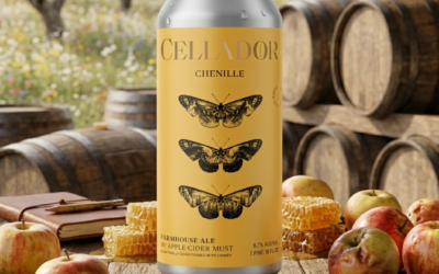 Beer Review: Cellador Chenille (Farmhouse Ale with Apple Cider Must)