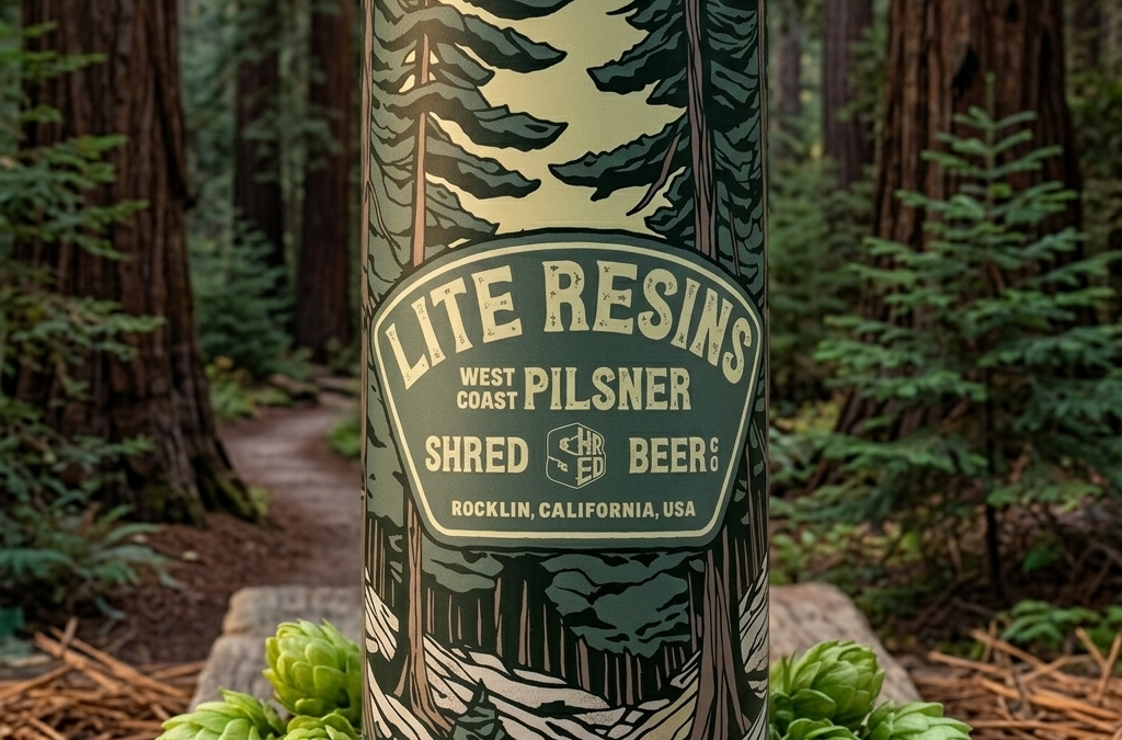 Beer Review: Shred Beer Co. - Lite Resins (West Coast Pilsner)