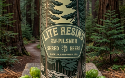 Beer Review: Shred Beer Co. – Lite Resins (West Coast Pilsner)