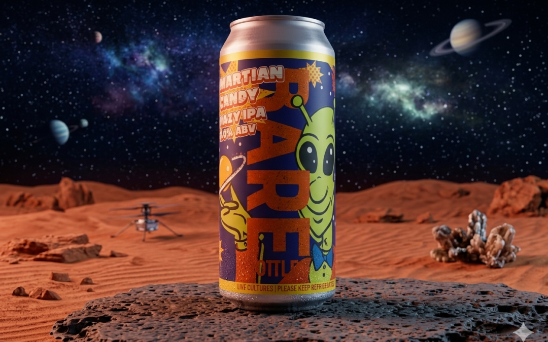 Beer Review: Barebottle Martian Candy Hazy IPA 