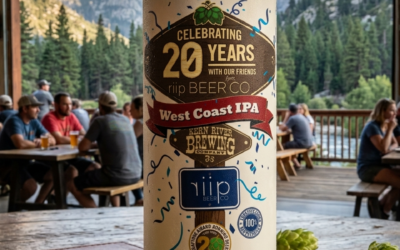 Beer Review: Kern River Brewing Co. / Riip Beer Co. | 20th Anniversary West Coast IPA