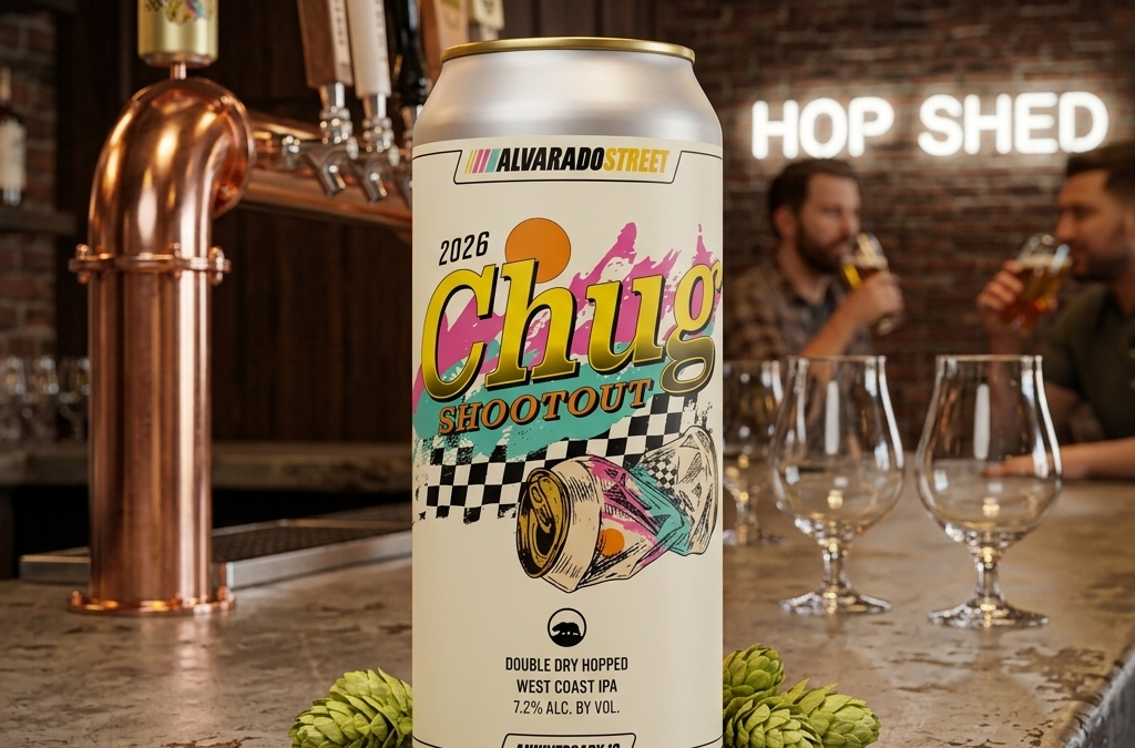 Beer Review: Alvarado Street Chug Shootout 12th Anniversary DDH West Coast IPA
