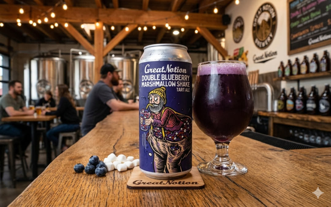 Beer Review: Great Notion Double Blueberry Marshmallow Shake