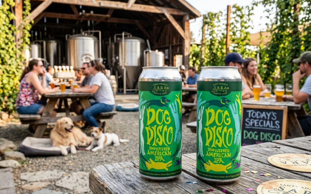 Beer Review: Sante Adairius Rustic Ales Dog Disco Unfiltered West Coast IPA