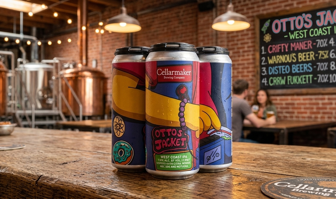 Beer Review: Cellarmaker Otto’s Jacket West Coast IPA