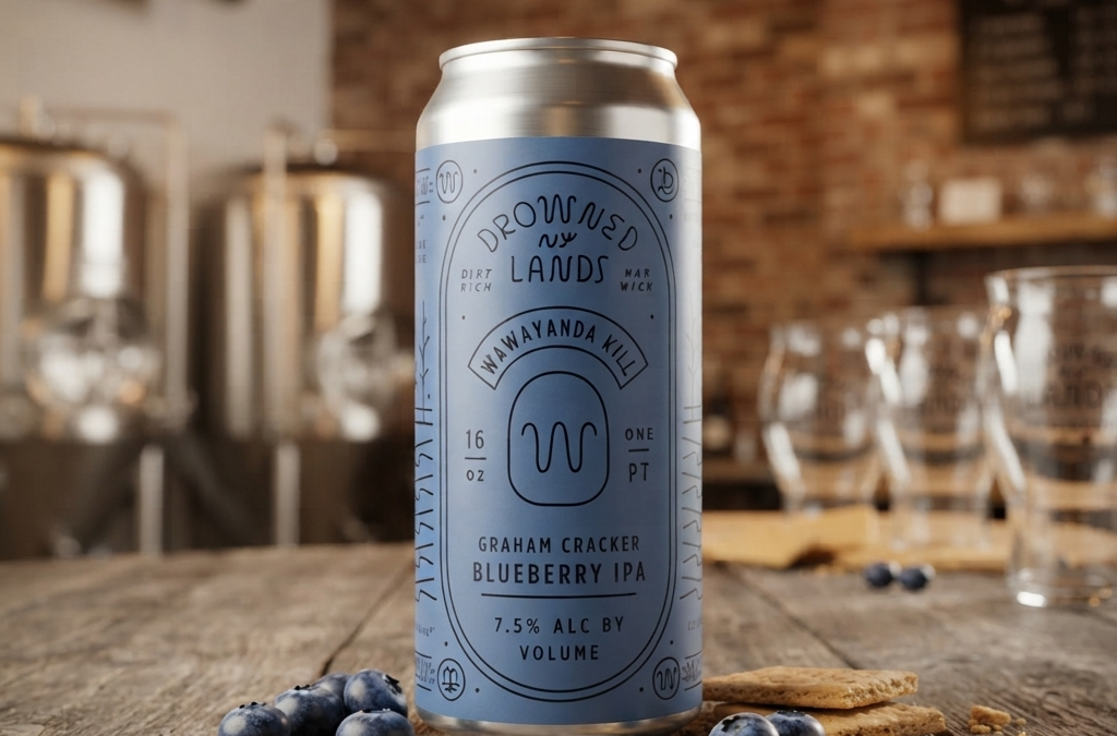 Beer Review: The Drowned Lands – Wawayanda Kill (Graham Cracker & Blueberry)