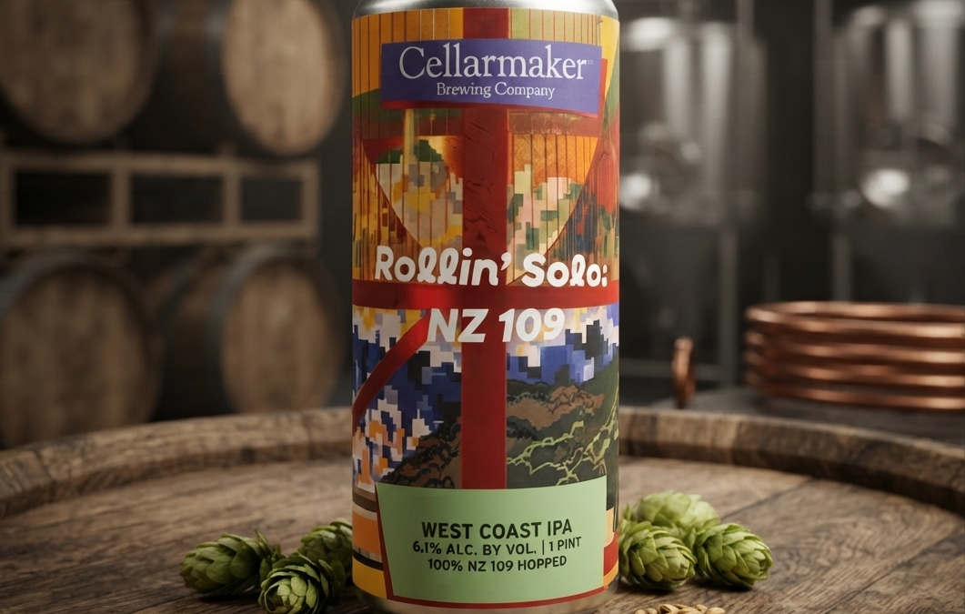 Beer Review: Cellarmaker Brewing Company — Rolling Solo: NZ 109