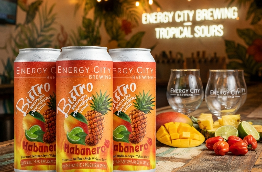 Beer Review: Energy City Bistro Mango, Pineapple, Lime, and Habanero Sour