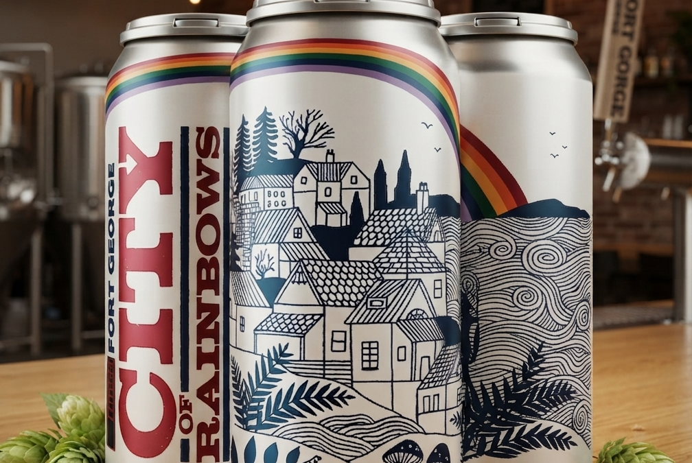 Beer Review: Fort George Brewery – City of Rainbows DDH Hazy IPA