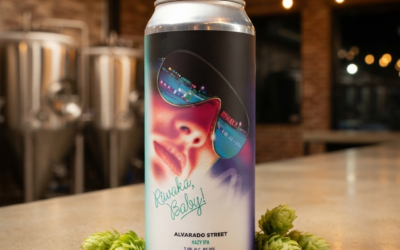 Beer Review: Alvarado Street Brewery – Riwaka, Baby! Hazy IPA