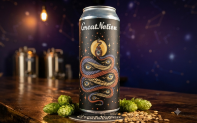 Beer Review: Great Notion Brewing – Serpent of the Stars Hazy IPA