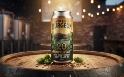 Beer Review: Kern River / Burgeon 20th Anniversary Collaboration West Coast IPA
