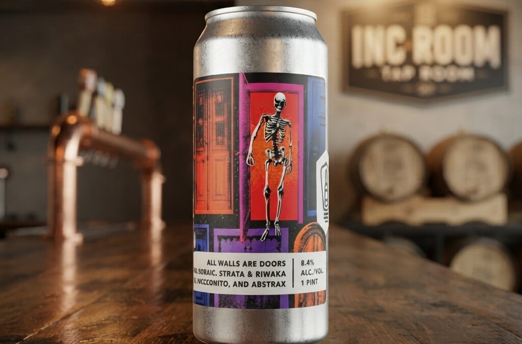 Beer Review: Bottle Logic/Ghost Town All Walls Are Doors WC DIPA