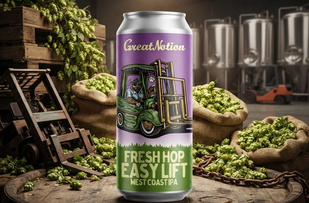 Beer Review: Great Notion Easy Lift Fresh Hop Edition WC IPA