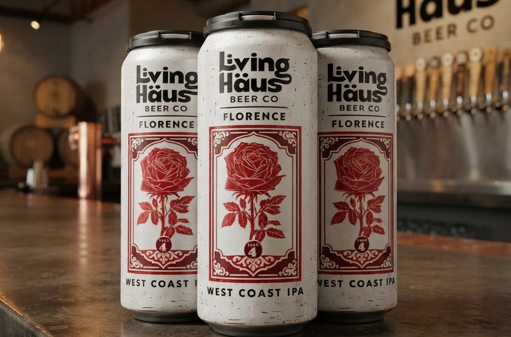 Beer Review: Living Haus x Human People x Grand Fir Florence West Coast IPA 