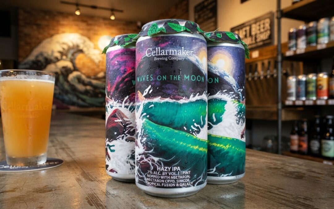 Beer Review: Cellarmaker Waves on the Moon Hazy IPA